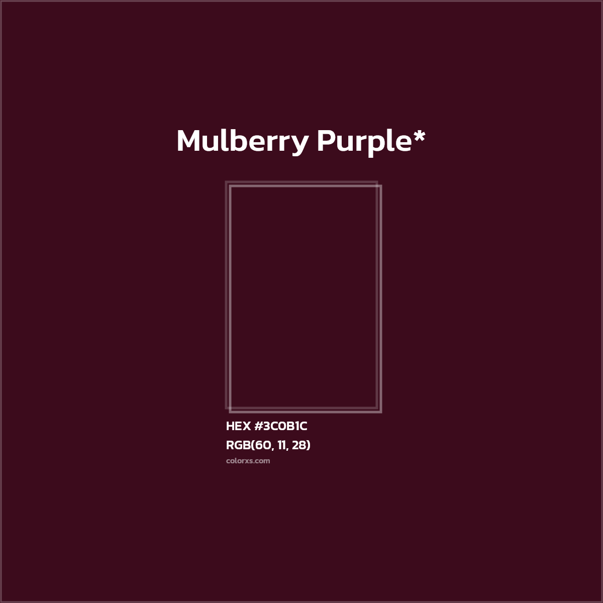 HEX #3C0B1C Color Name, Color Code, Palettes, Similar Paints, Images