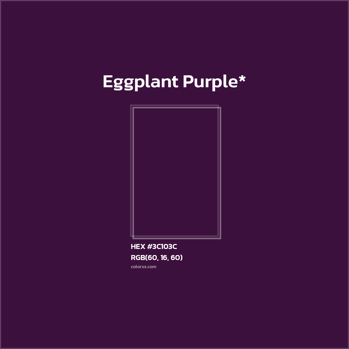 HEX #3C103C Color Name, Color Code, Palettes, Similar Paints, Images