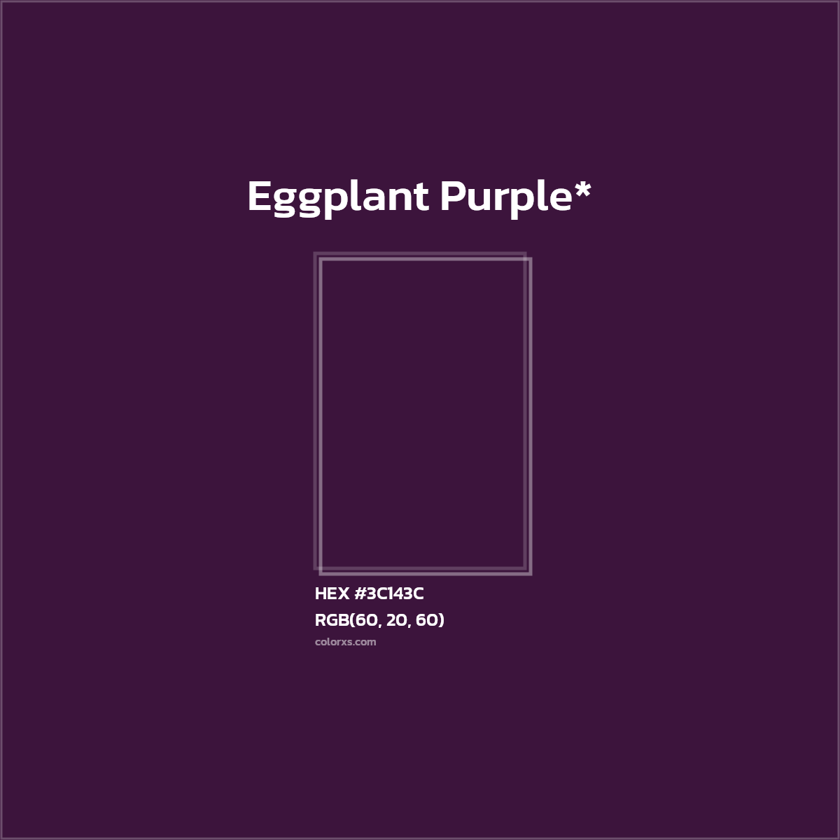 HEX #3C143C Color Name, Color Code, Palettes, Similar Paints, Images