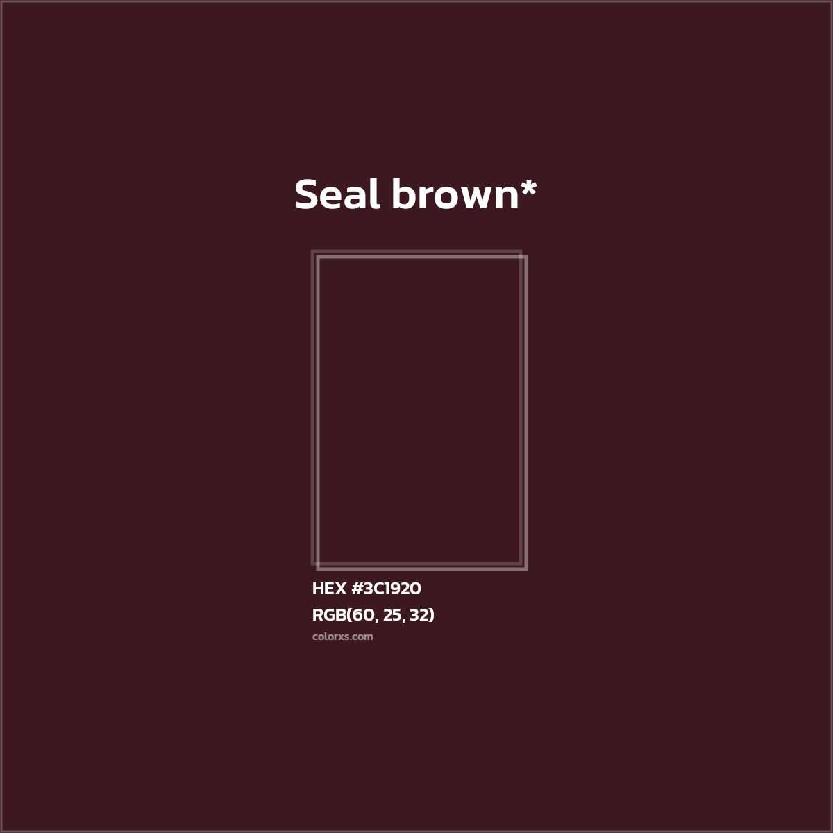 HEX #3C1920 Color Name, Color Code, Palettes, Similar Paints, Images