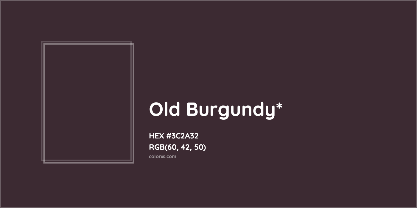 HEX #3C2A32 Color Name, Color Code, Palettes, Similar Paints, Images
