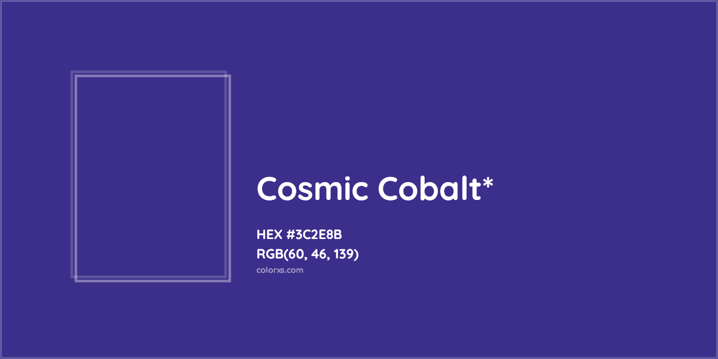 HEX #3C2E8B Color Name, Color Code, Palettes, Similar Paints, Images