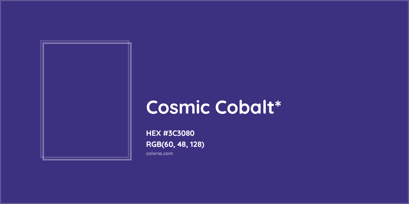 HEX #3C3080 Color Name, Color Code, Palettes, Similar Paints, Images