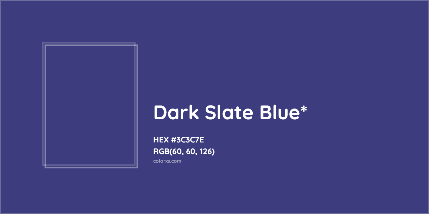 HEX #3C3C7E Color Name, Color Code, Palettes, Similar Paints, Images