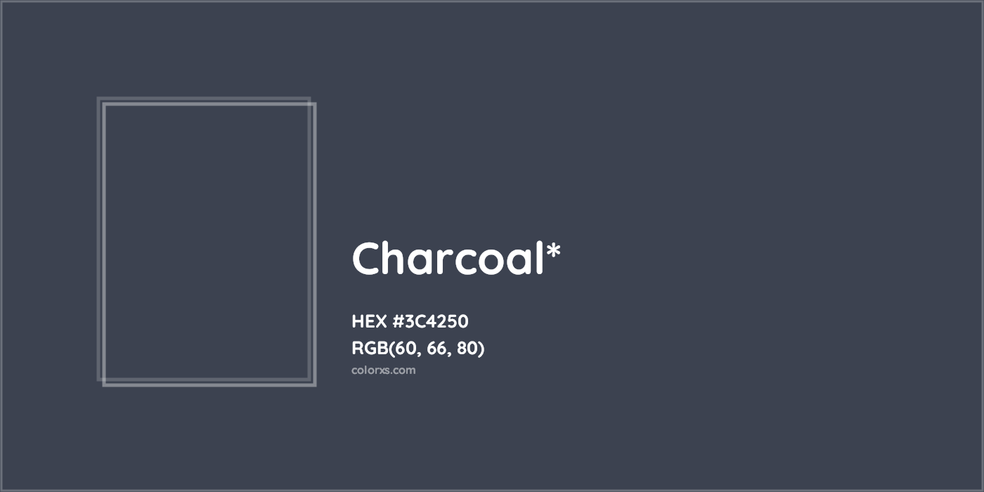 HEX #3C4250 Color Name, Color Code, Palettes, Similar Paints, Images