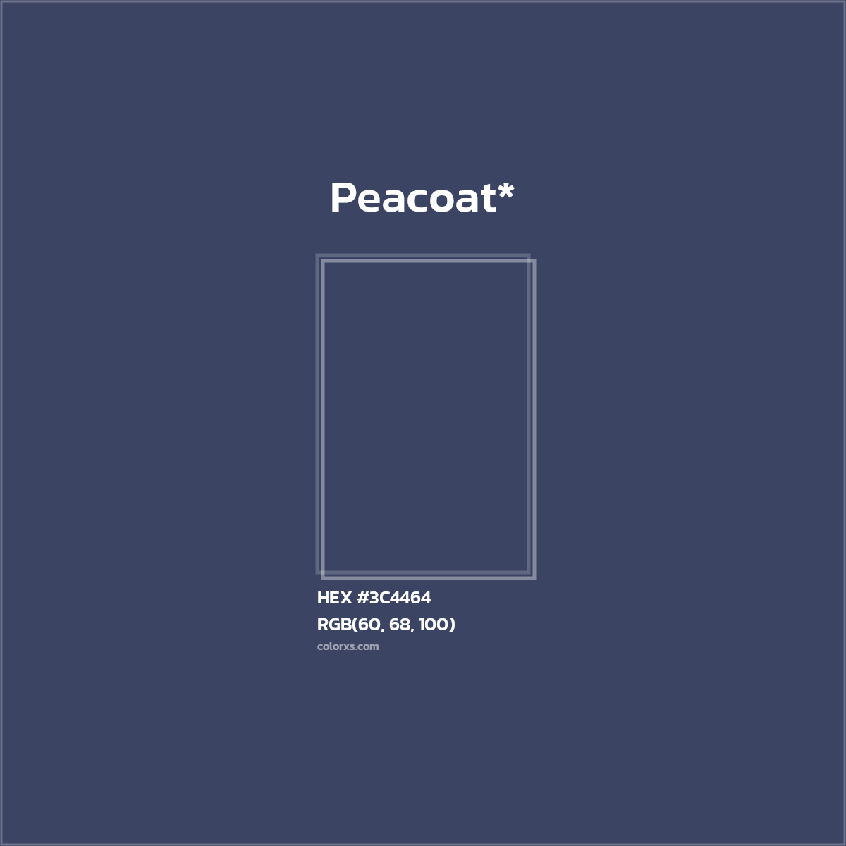 HEX #3C4464 Color Name, Color Code, Palettes, Similar Paints, Images