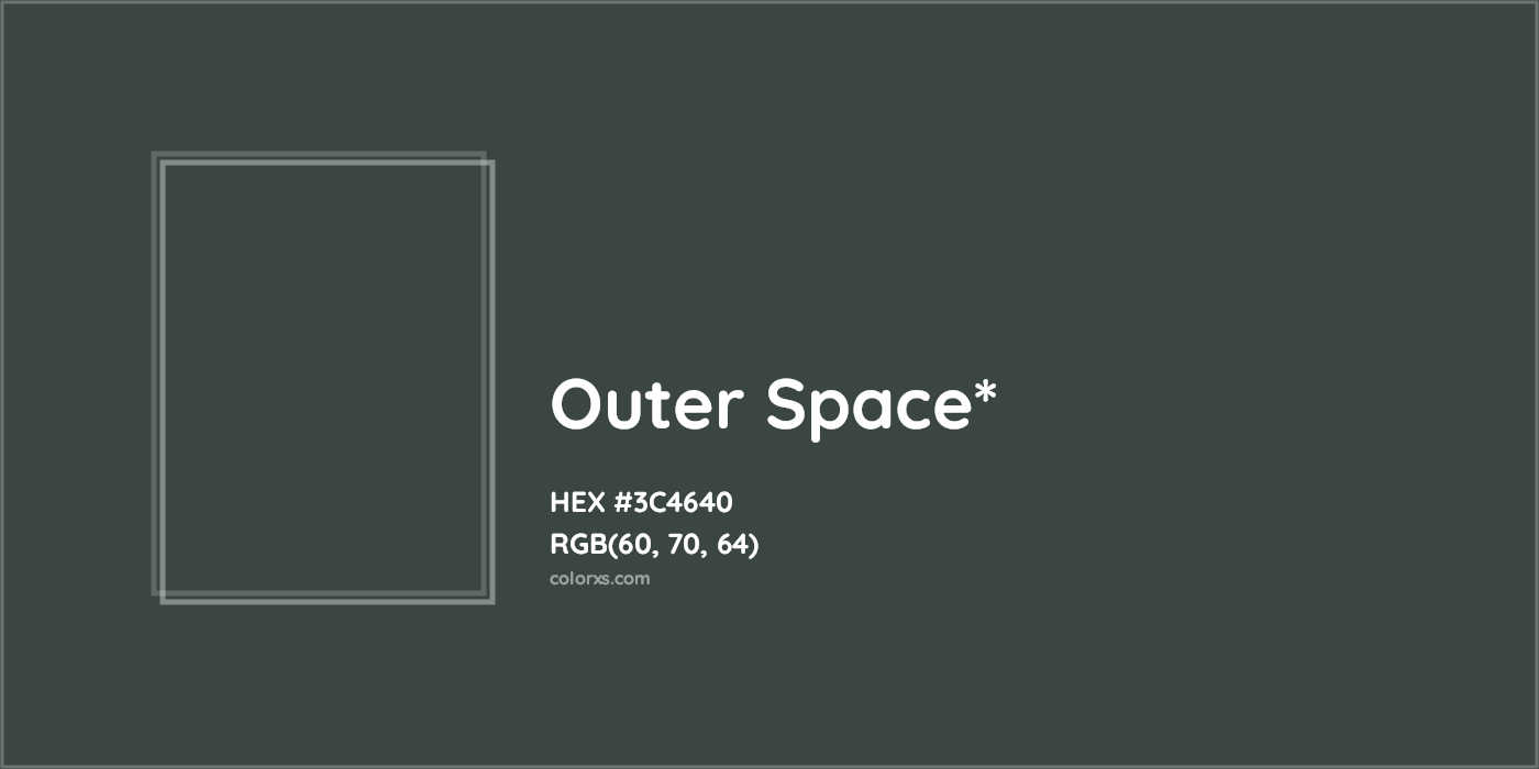 HEX #3C4640 Color Name, Color Code, Palettes, Similar Paints, Images