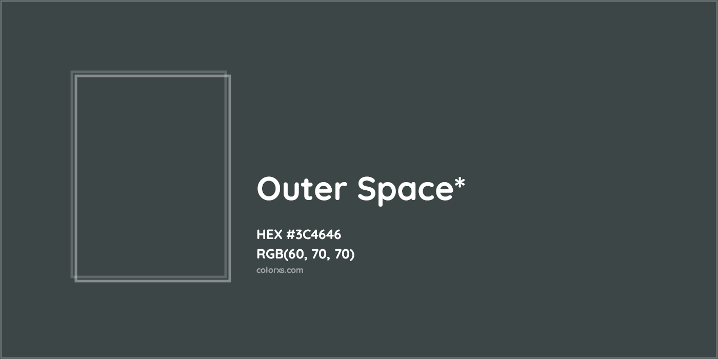 HEX #3C4646 Color Name, Color Code, Palettes, Similar Paints, Images