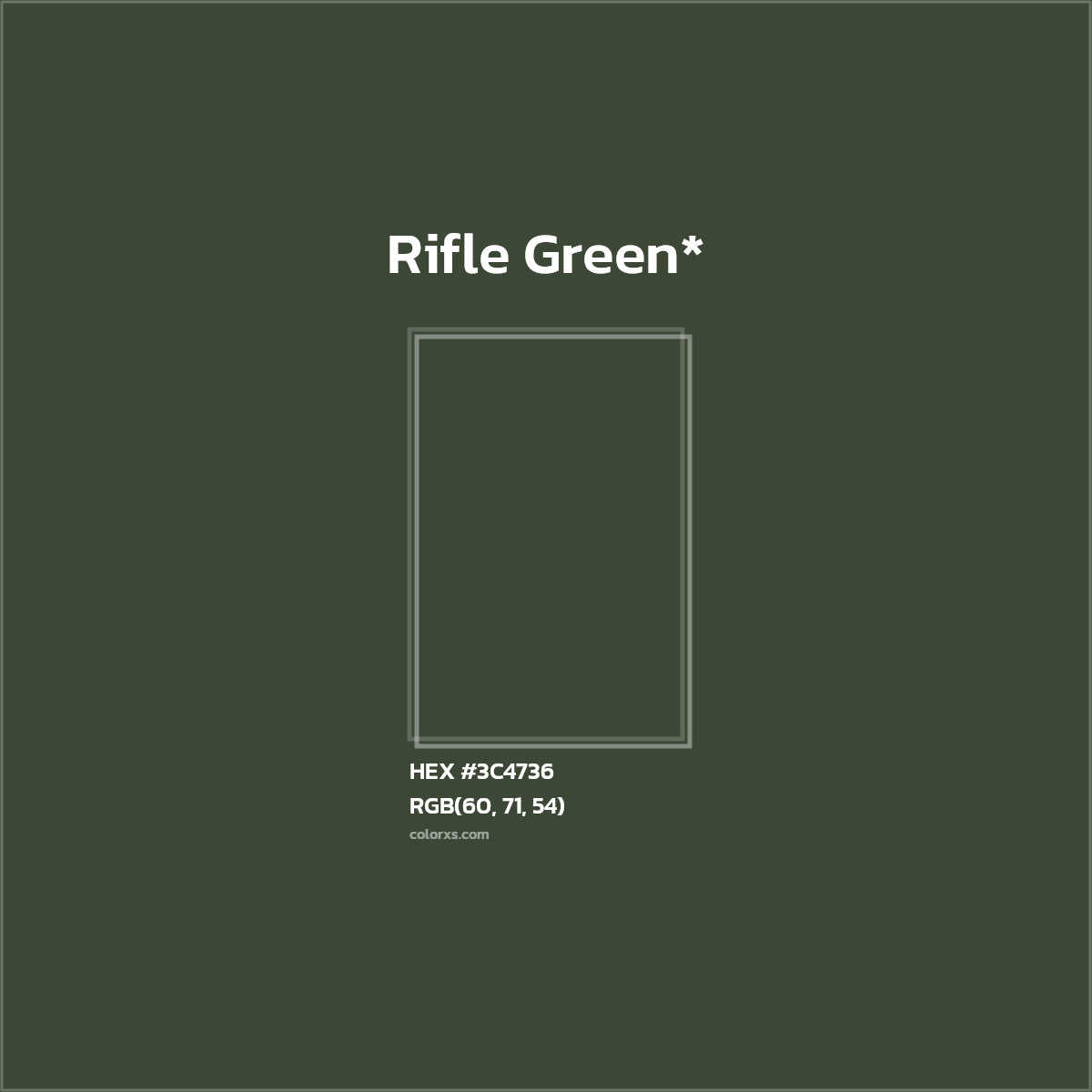 HEX #3C4736 Color Name, Color Code, Palettes, Similar Paints, Images