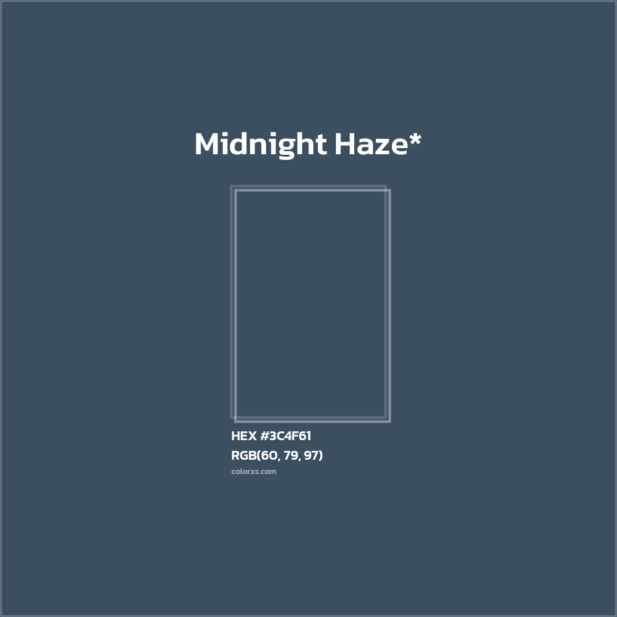 HEX #3C4F61 Color Name, Color Code, Palettes, Similar Paints, Images