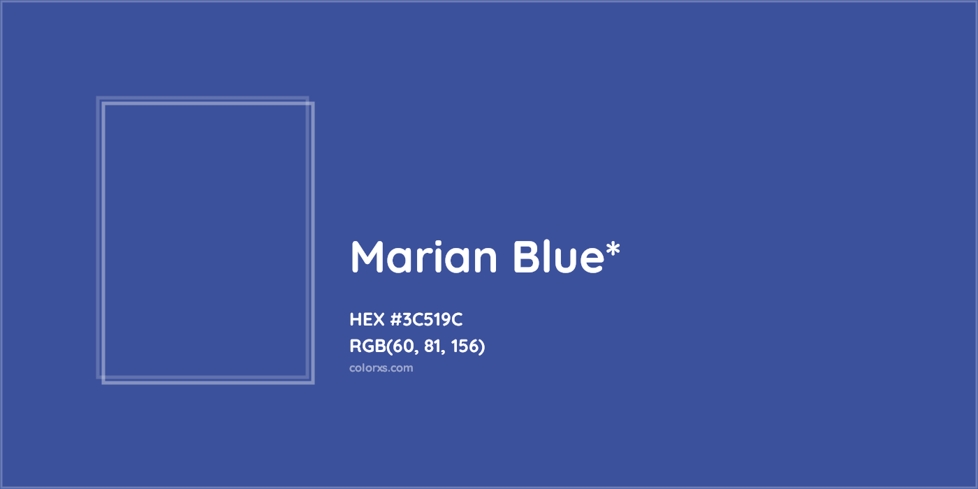 HEX #3C519C Color Name, Color Code, Palettes, Similar Paints, Images