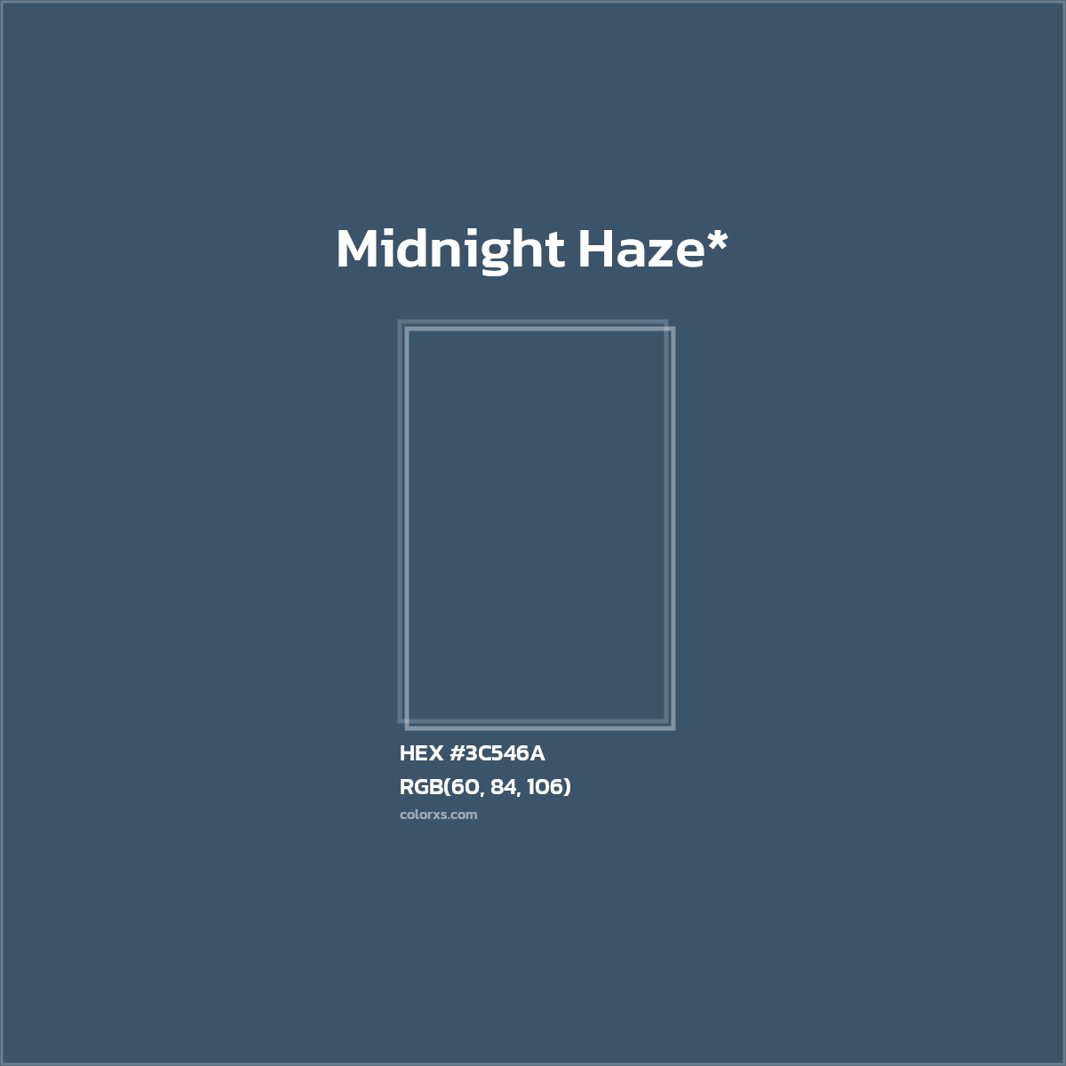 HEX #3C546A Color Name, Color Code, Palettes, Similar Paints, Images