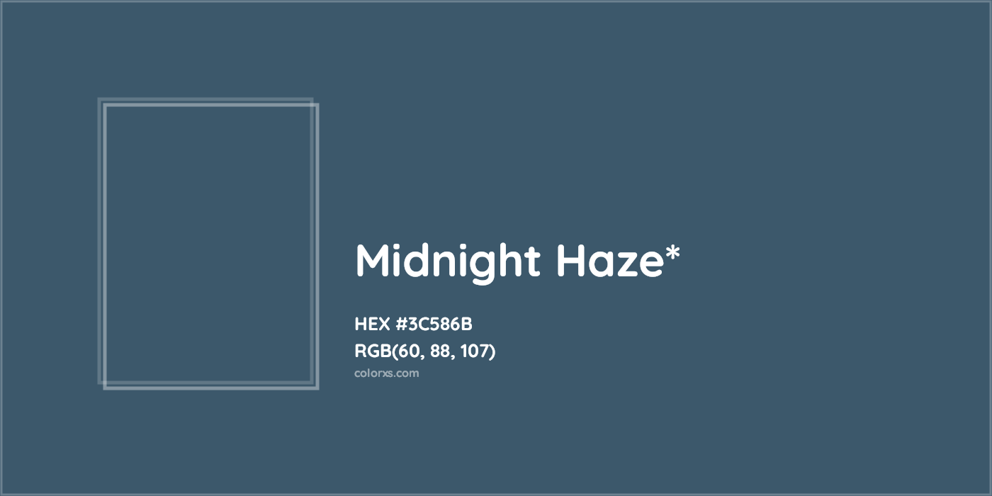 HEX #3C586B Color Name, Color Code, Palettes, Similar Paints, Images