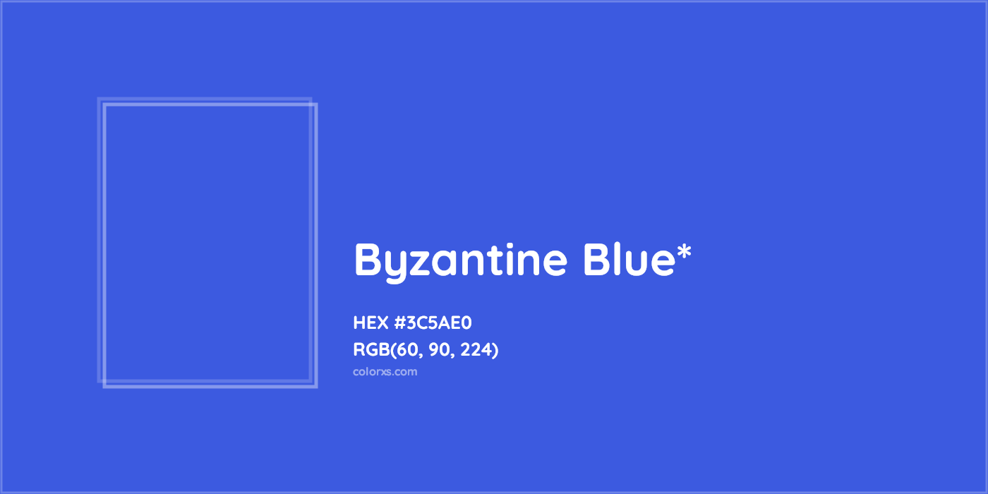 HEX #3C5AE0 Color Name, Color Code, Palettes, Similar Paints, Images