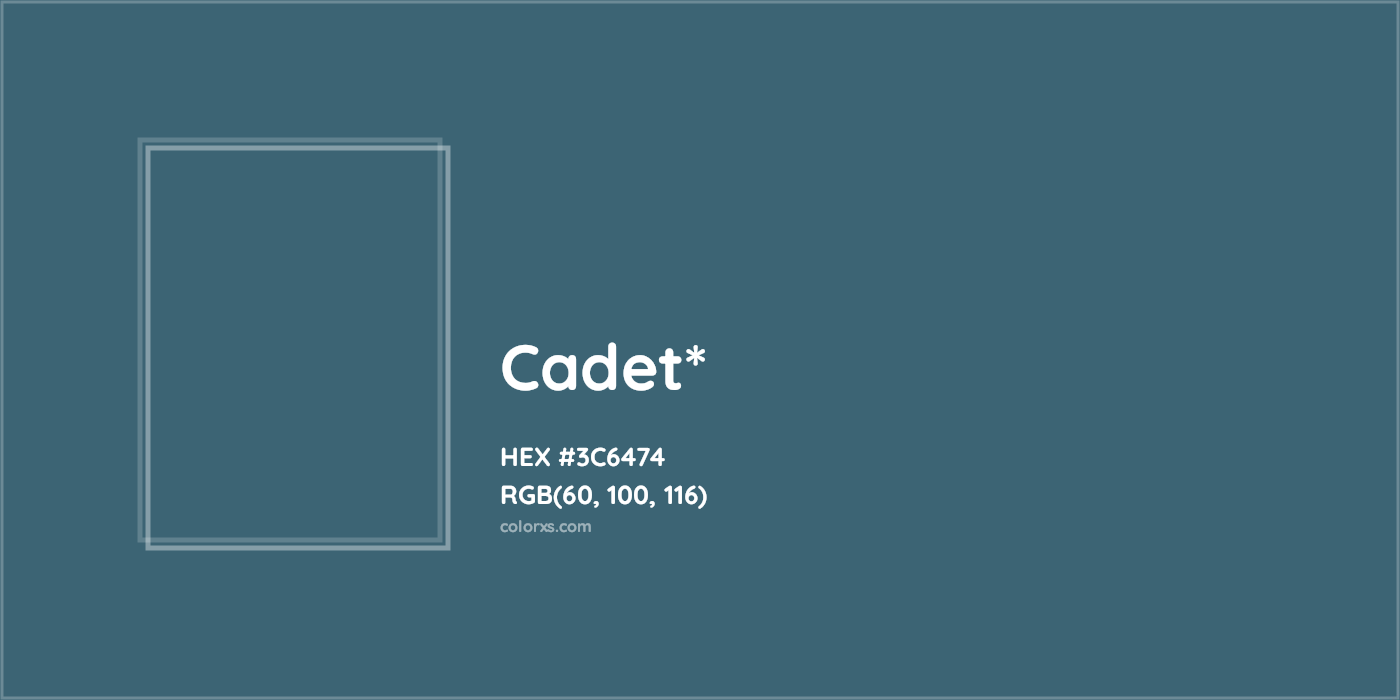 HEX #3C6474 Color Name, Color Code, Palettes, Similar Paints, Images