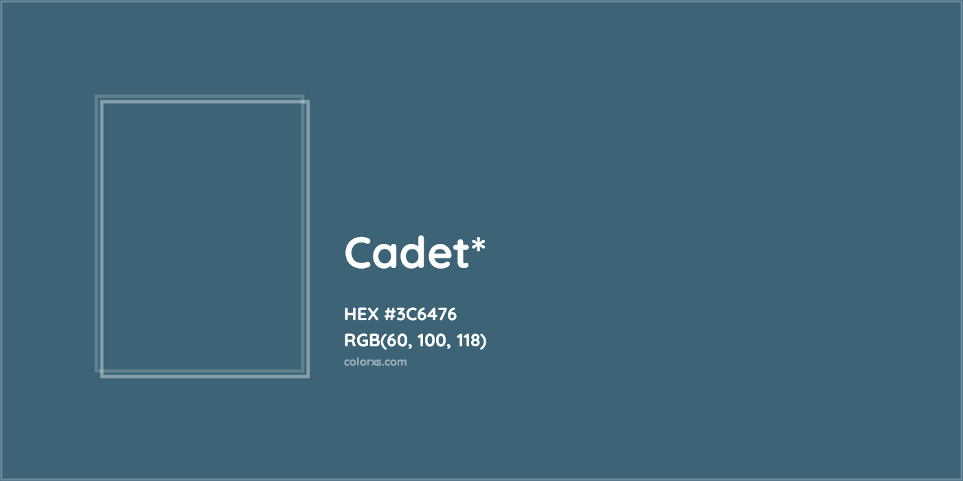 HEX #3C6476 Color Name, Color Code, Palettes, Similar Paints, Images