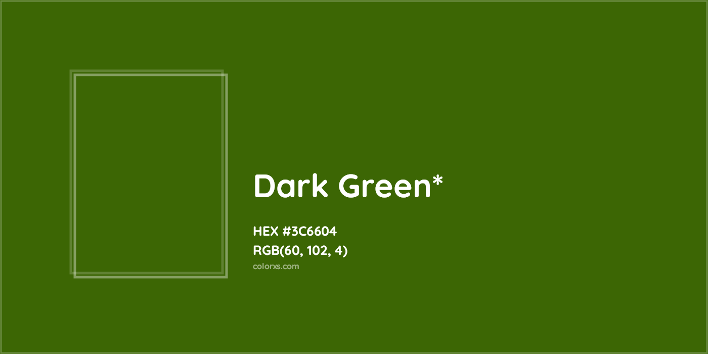 HEX #3C6604 Color Name, Color Code, Palettes, Similar Paints, Images