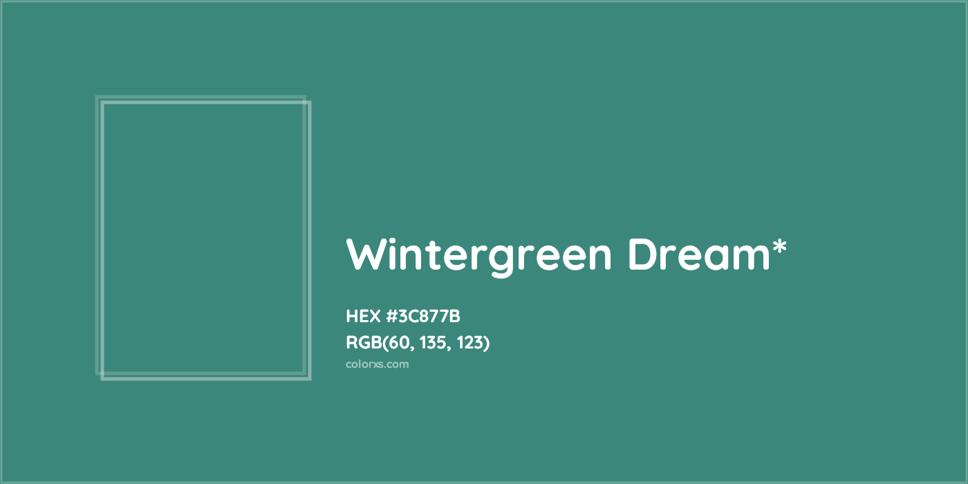 HEX #3C877B Color Name, Color Code, Palettes, Similar Paints, Images