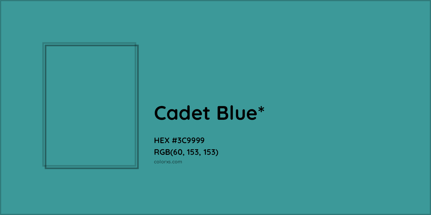 HEX #3C9999 Color Name, Color Code, Palettes, Similar Paints, Images