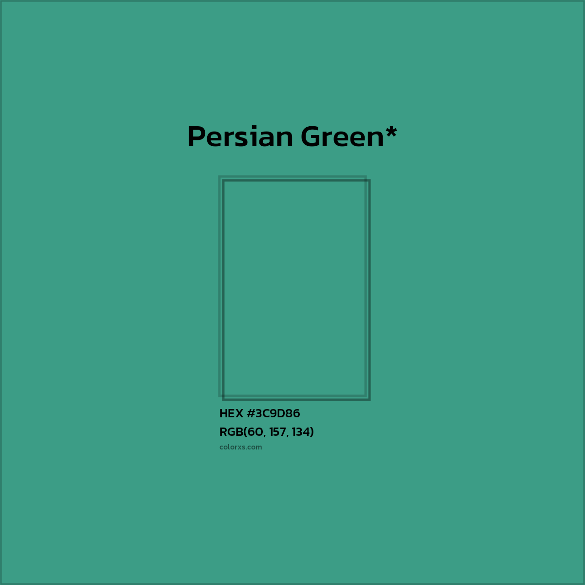 HEX #3C9D86 Color Name, Color Code, Palettes, Similar Paints, Images
