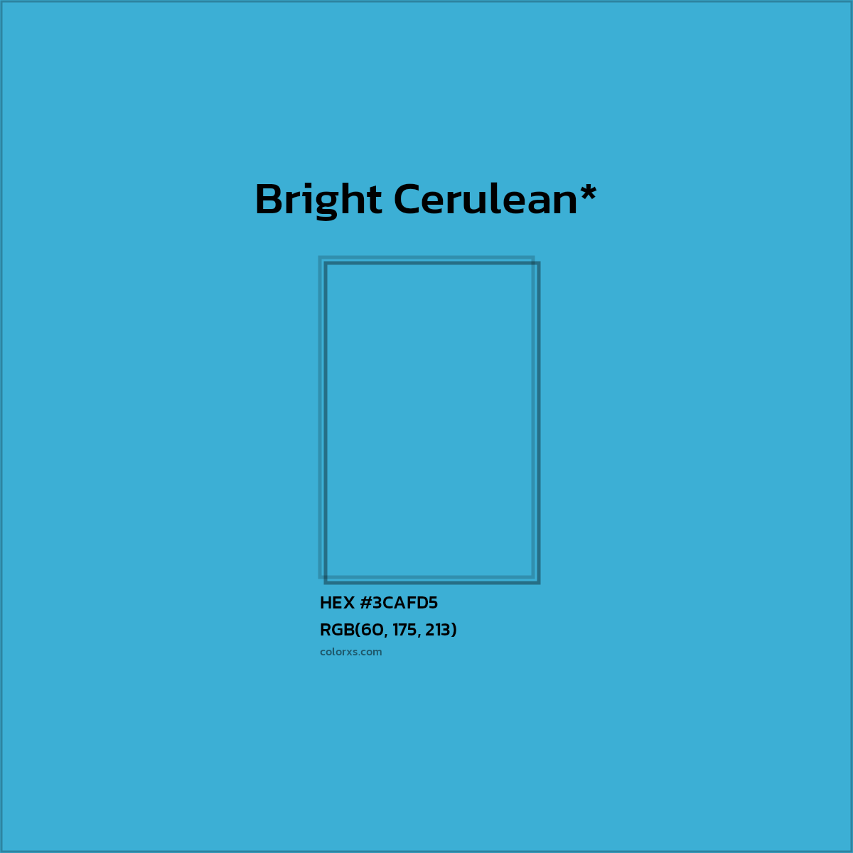 HEX #3CAFD5 Color Name, Color Code, Palettes, Similar Paints, Images
