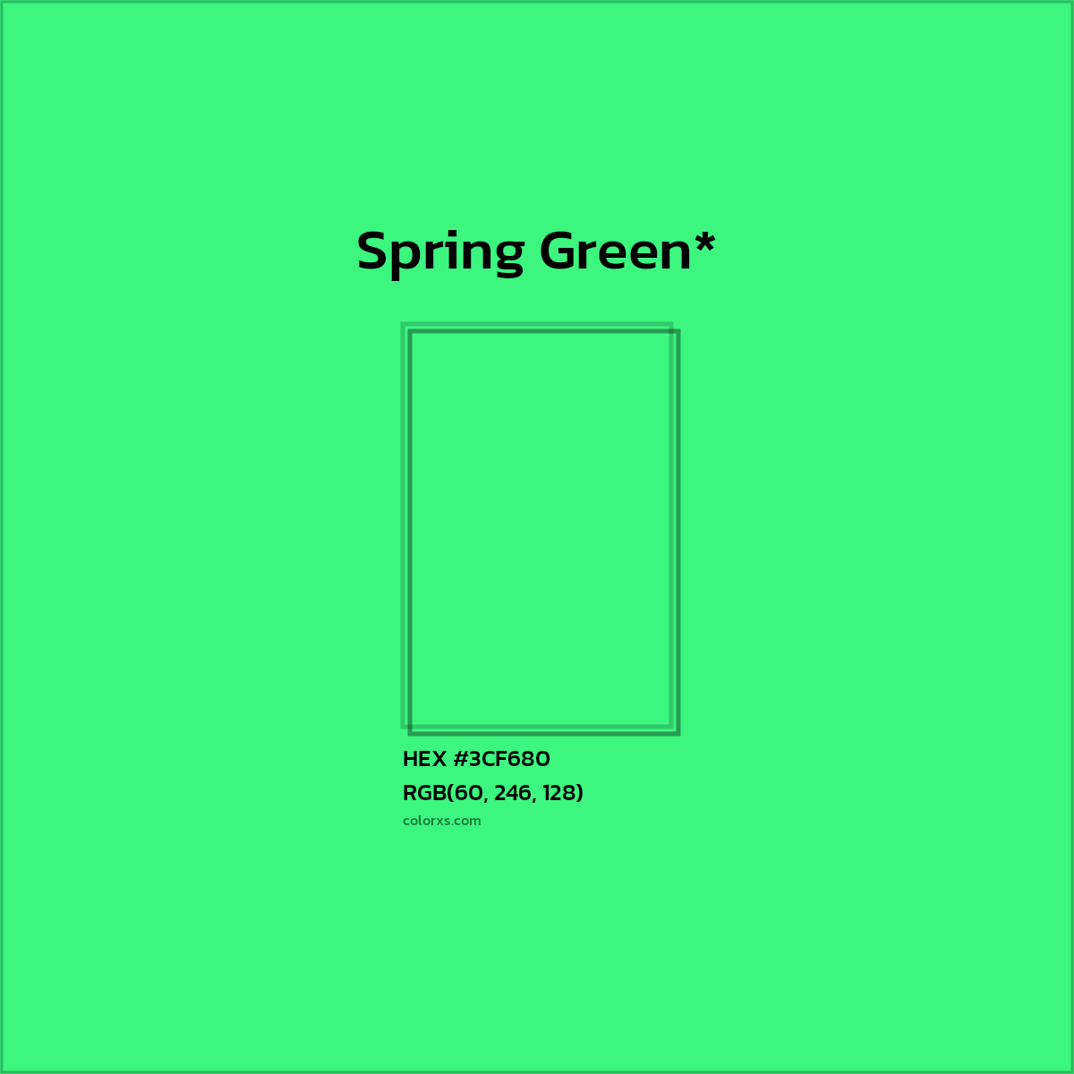 HEX #3CF680 Color Name, Color Code, Palettes, Similar Paints, Images