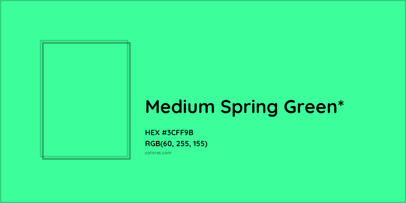 HEX #3CFF9B Color Name, Color Code, Palettes, Similar Paints, Images