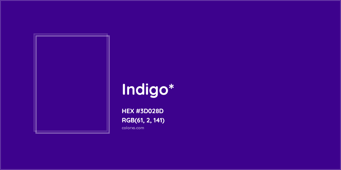 HEX #3D028D Color Name, Color Code, Palettes, Similar Paints, Images