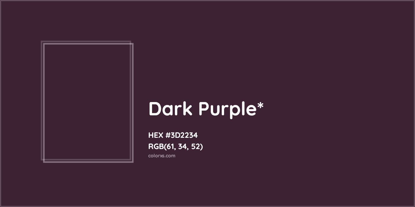 HEX #3D2234 Color Name, Color Code, Palettes, Similar Paints, Images