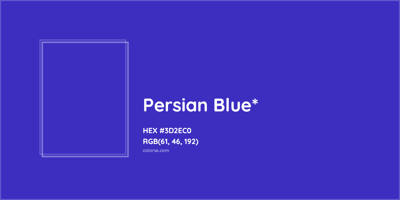 HEX #3D2EC0 Color Name, Color Code, Palettes, Similar Paints, Images