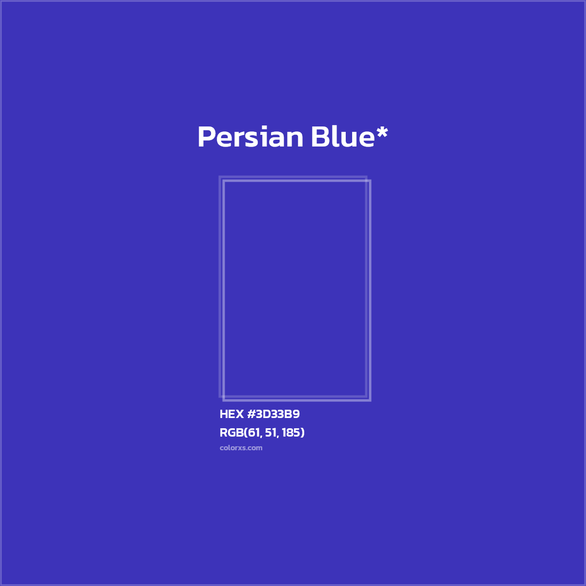 HEX #3D33B9 Color Name, Color Code, Palettes, Similar Paints, Images