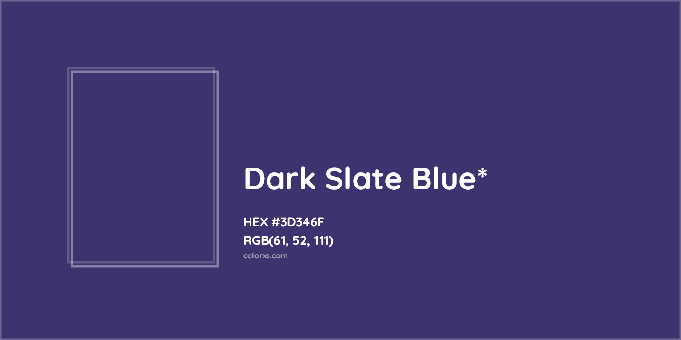 HEX #3D346F Color Name, Color Code, Palettes, Similar Paints, Images