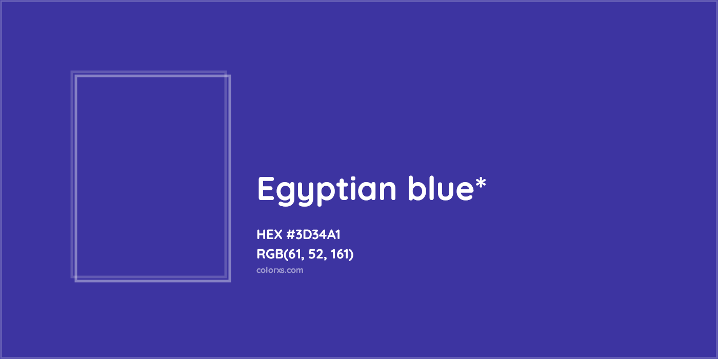 HEX #3D34A1 Color Name, Color Code, Palettes, Similar Paints, Images