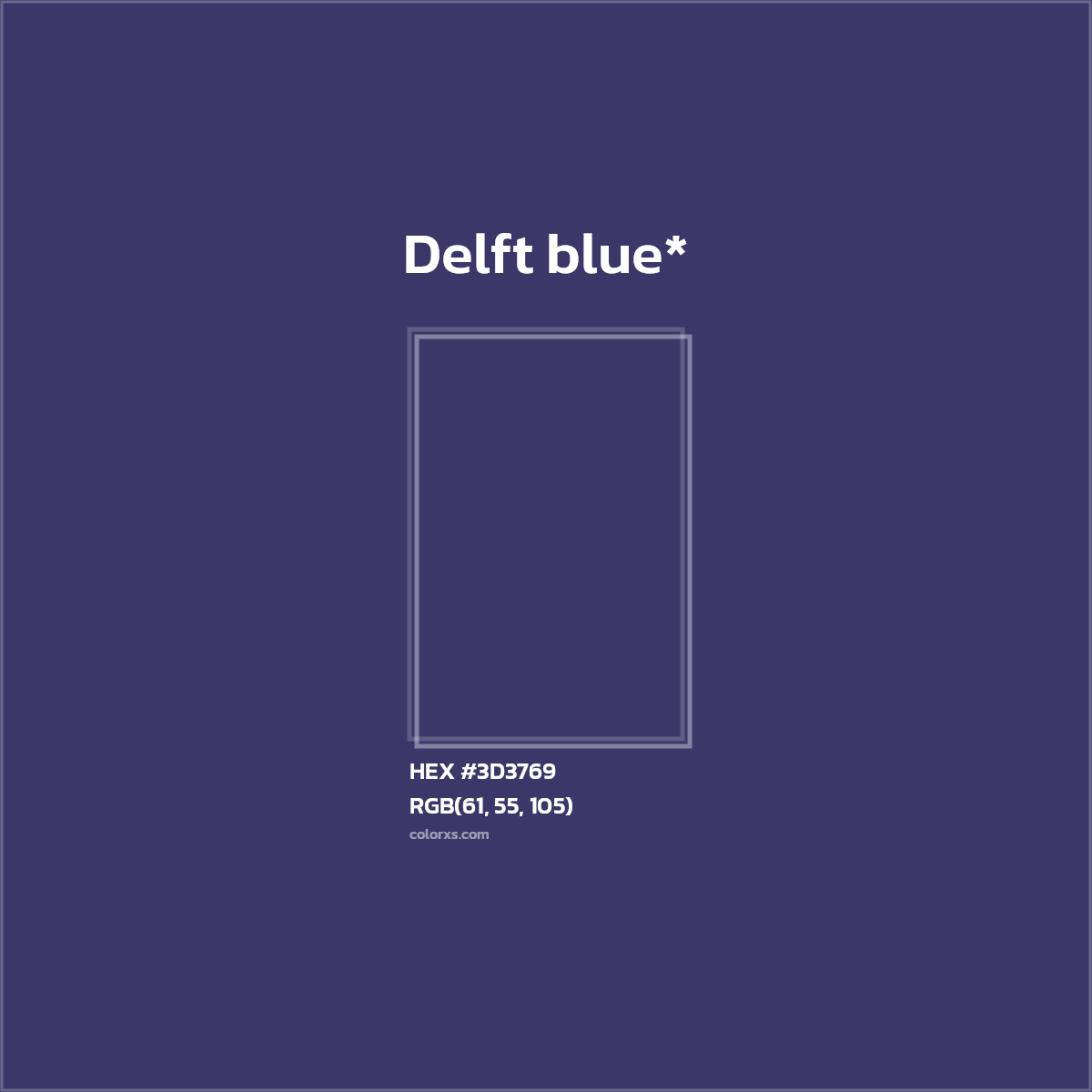HEX #3D3769 Color Name, Color Code, Palettes, Similar Paints, Images