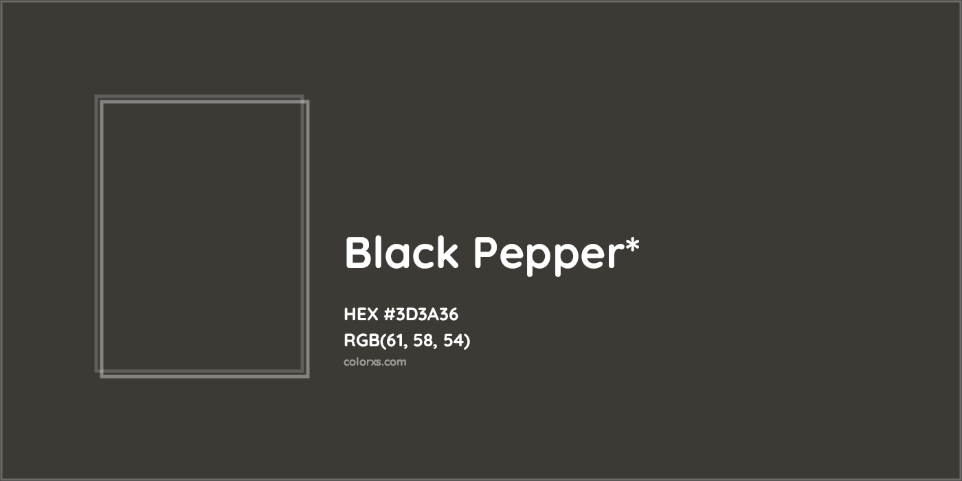 HEX #3D3A36 Color Name, Color Code, Palettes, Similar Paints, Images