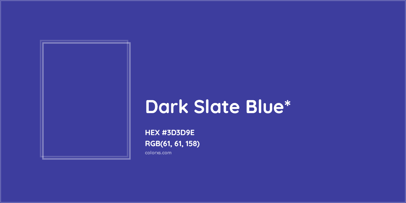 HEX #3D3D9E Color Name, Color Code, Palettes, Similar Paints, Images