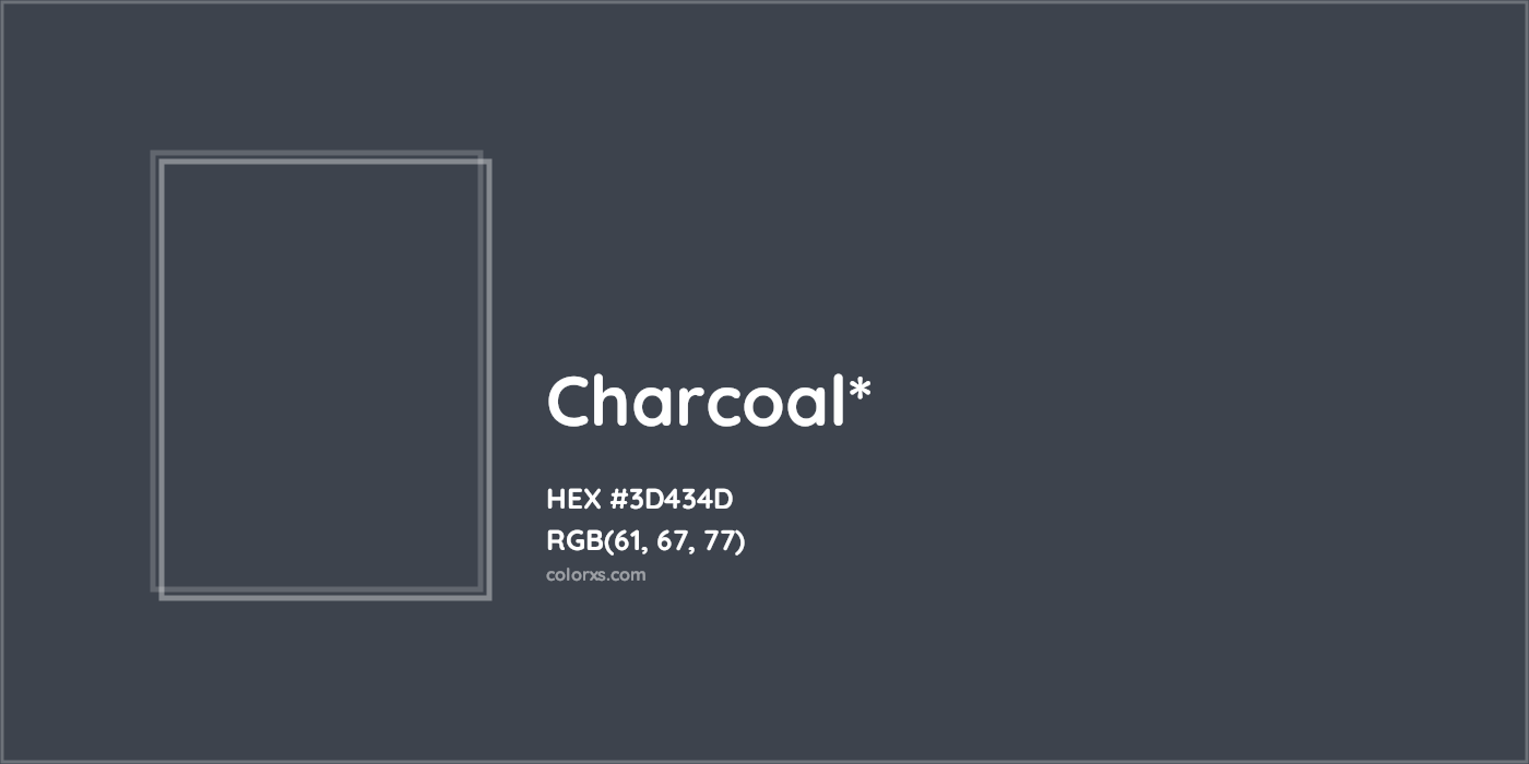 HEX #3D434D Color Name, Color Code, Palettes, Similar Paints, Images