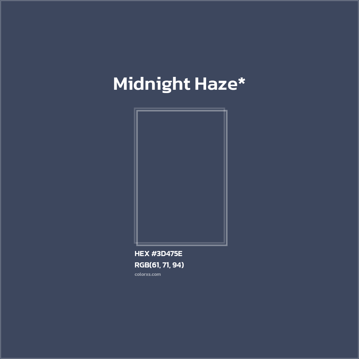 HEX #3D475E Color Name, Color Code, Palettes, Similar Paints, Images