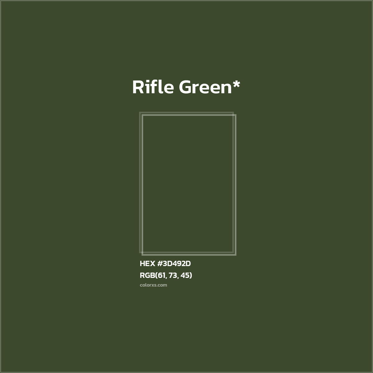 HEX #3D492D Color Name, Color Code, Palettes, Similar Paints, Images