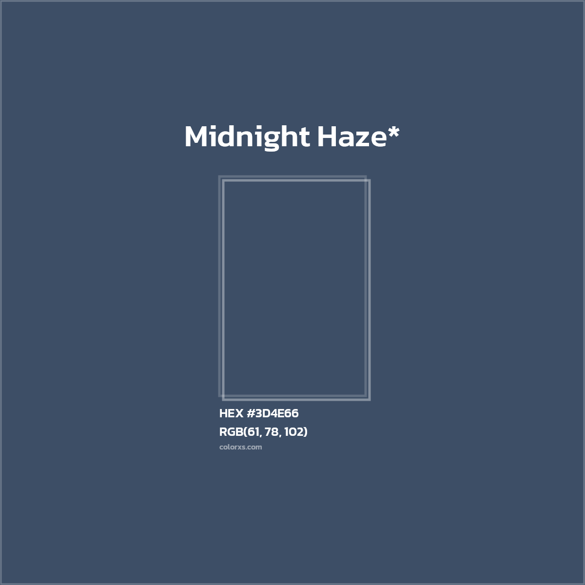 HEX #3D4E66 Color Name, Color Code, Palettes, Similar Paints, Images