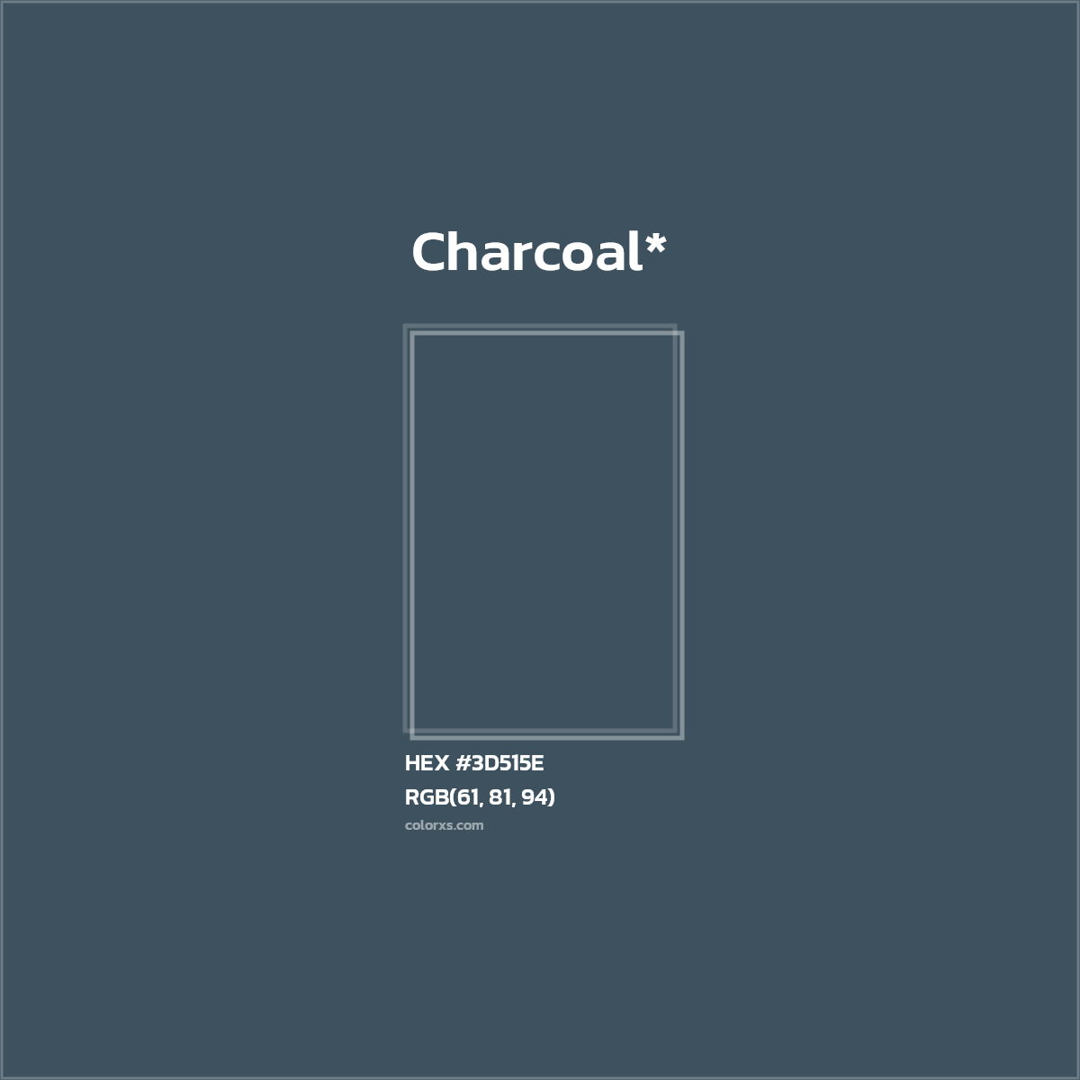 HEX #3D515E Color Name, Color Code, Palettes, Similar Paints, Images