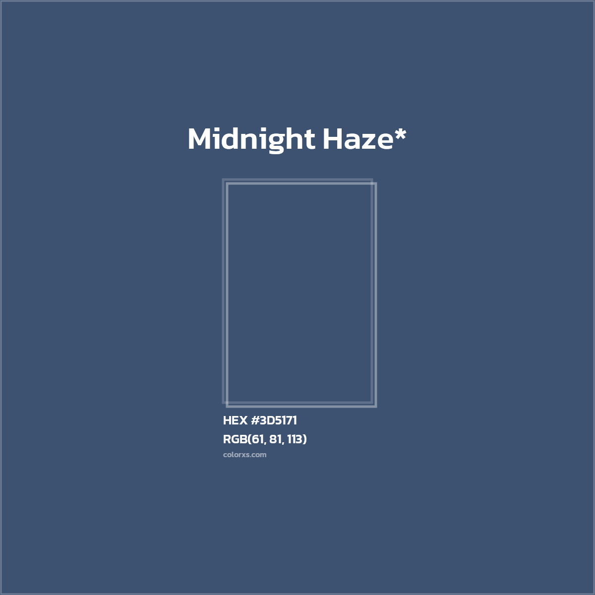 HEX #3D5171 Color Name, Color Code, Palettes, Similar Paints, Images