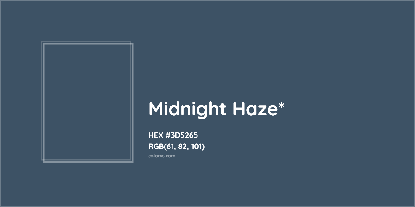 HEX #3D5265 Color Name, Color Code, Palettes, Similar Paints, Images