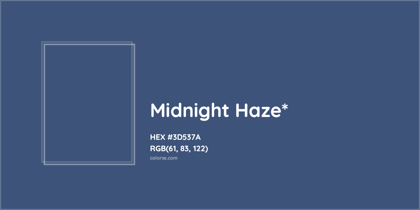 HEX #3D537A Color Name, Color Code, Palettes, Similar Paints, Images