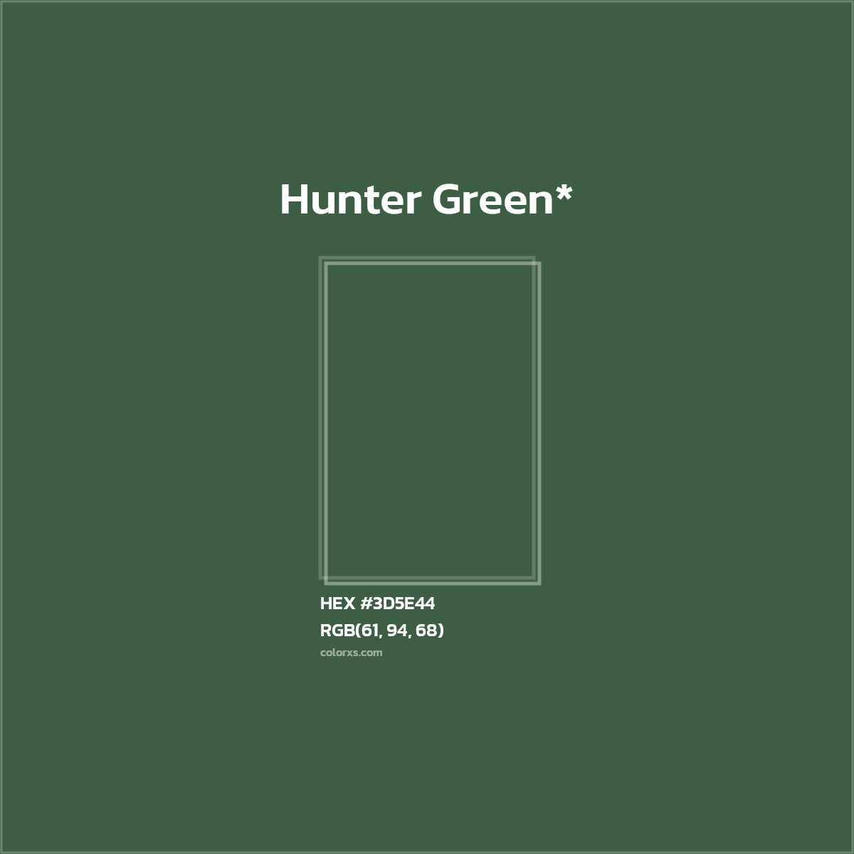 HEX #3D5E44 Color Name, Color Code, Palettes, Similar Paints, Images