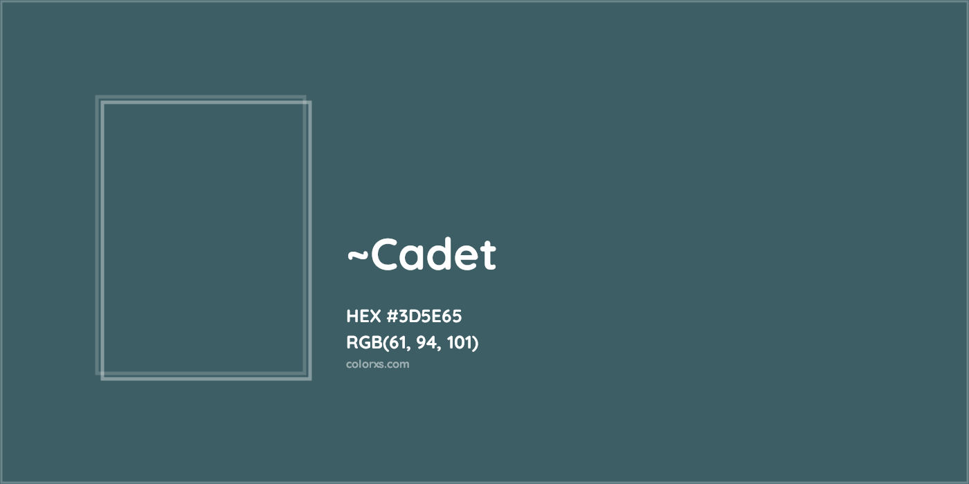 HEX #3D5E65 Color Name, Color Code, Palettes, Similar Paints, Images