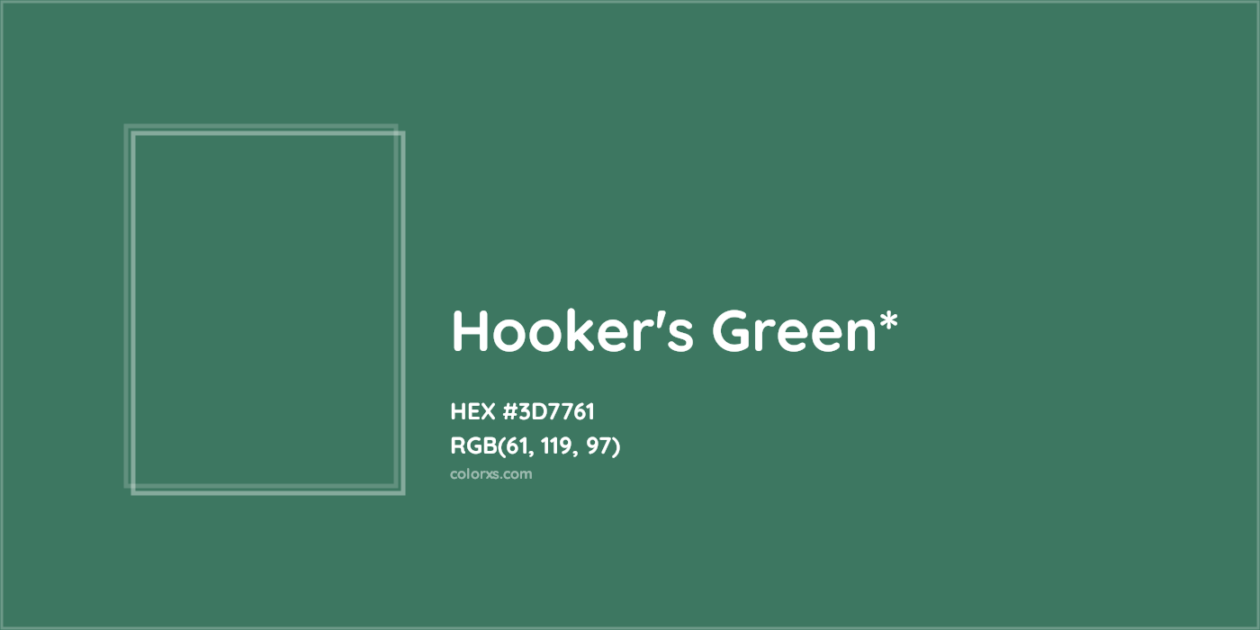 HEX #3D7761 Color Name, Color Code, Palettes, Similar Paints, Images