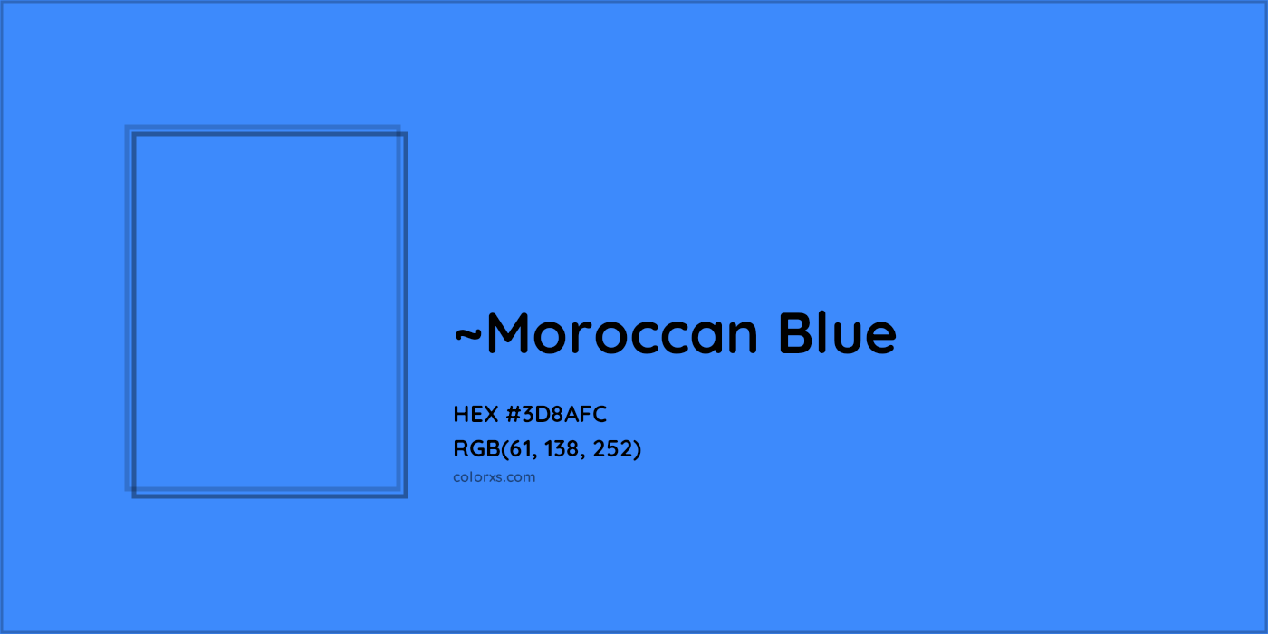 HEX #3D8AFC Color Name, Color Code, Palettes, Similar Paints, Images
