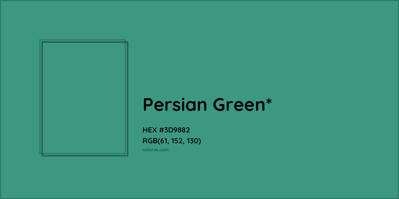 HEX #3D9882 Color Name, Color Code, Palettes, Similar Paints, Images
