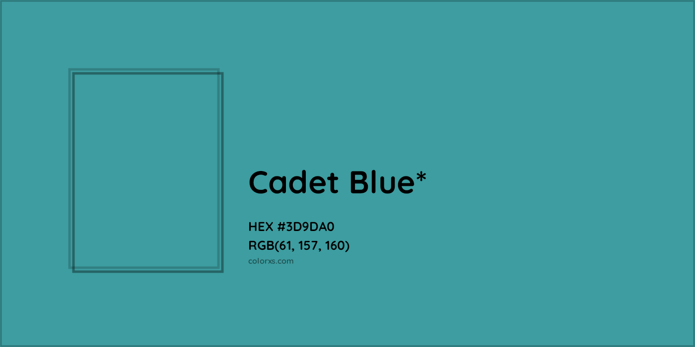 HEX #3D9DA0 Color Name, Color Code, Palettes, Similar Paints, Images